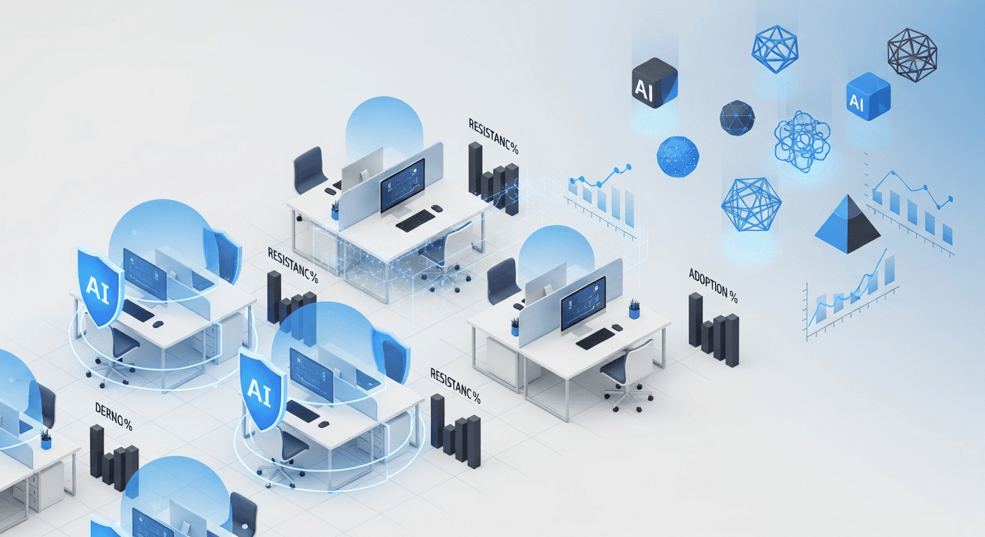 80% of employees reject AI in the workplace: how to drive successful adoption